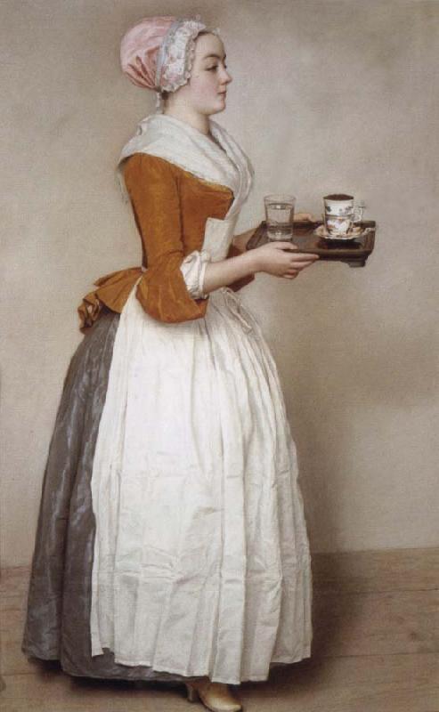 Jean-Etienne Liotard The chocolates maggot oil painting picture